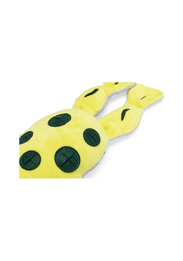 Beeztees Köpek Ödül Saklama Oyuncağı, Kurbağ, Peluş, Sarı, 31x20x7cm