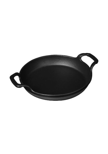 Sürel Yuvarlak Sahan 22 CM Siyah