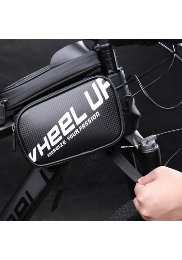 Wheelup 6.5 Inç Dokunmatik Ekran Bisiklet Çantası Su Geçirmez Telefon Çerçevesi Üst Tüp Bisiklet Çantası Çok Renkli