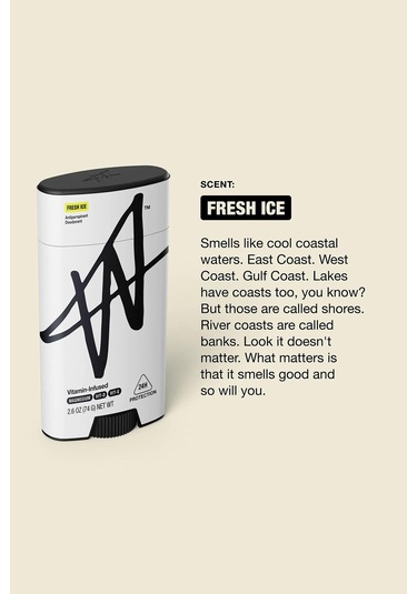 W Labs Fresh Ice Antiperspirant Stick Deodorant 74gr