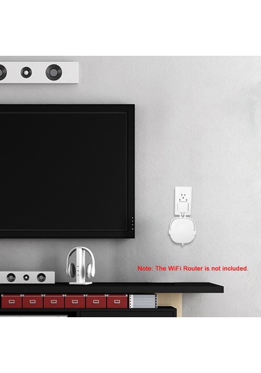 Lemestar Df-1092 Beyaz Duvar Tutucu, Eero 6 Wifi Router İçin Uyumlu Abd/avrupa Versiyonları , Tekli Paket Beyaz