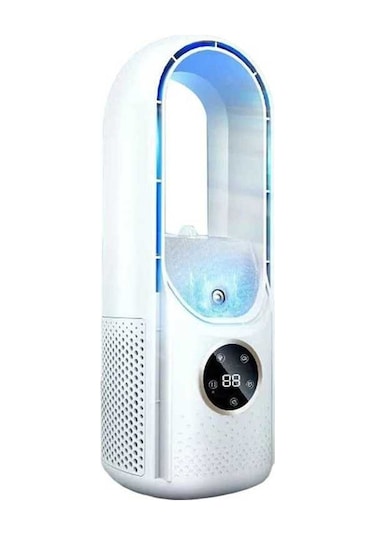 Ebitda 6 Ayarlı Taşınabilir Usb Soğutucu Klima & Fan, Ev Ve Ofis İçin, 300ml Su Haznesi, 810g Ağırlık, 12.3x11.9x30.5cm Boyut