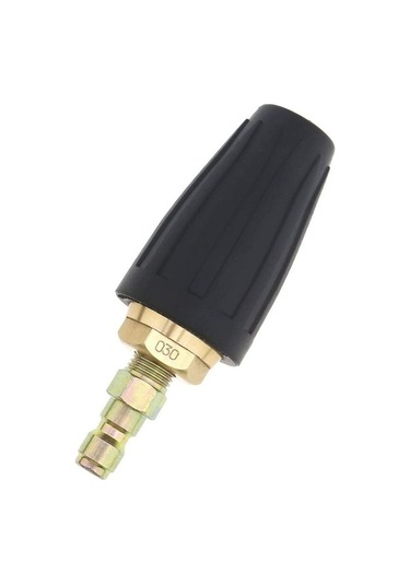 3000psı Yüksek Basınçlı Dönen Turbo Nozul 1/4 Spiral Hızlı Bağlantı Püskürtme Nozulu Dönen Nozul 030