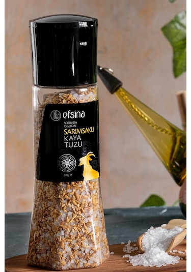 Efsina Sofrada Öğütme Sarımsaklı Kaya Tuzu 270 G
