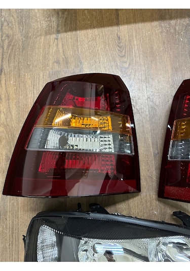 Opel Astra G Sedan Füme Stop + Siyah Far Lambası Set 1998-2004
