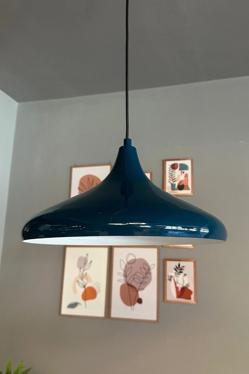 Champion Deniz Yeşili Tekli Avize Sarkıt Salon Mutfak Cafe Butik Lamba Aydınlatma Avizeler Su Yeşili