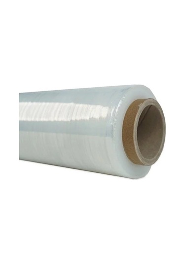 300 Metre Şeffaf Palet Streci Rulo 50cm Endüstriyel Ambalaj Streç Film Dayanıklı Esnek Yapışkanlı Paketleme Filmi