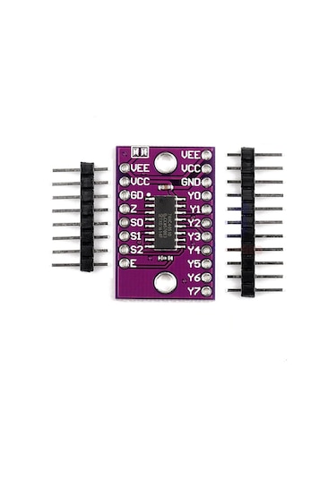 74Hc4051 Modül 8 Kanal Analog Dijital Anahtar Çoklayıcı Seçici