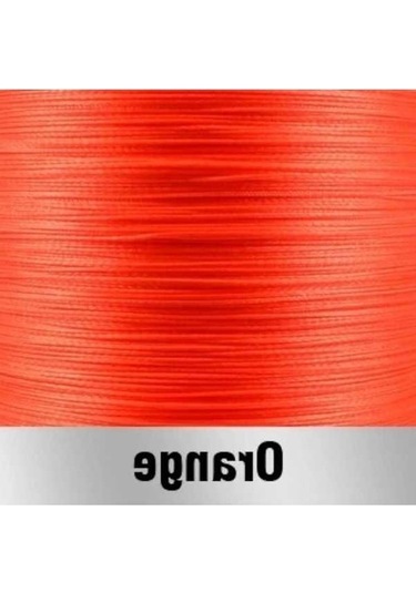 Novahub Jof 300/500/1000m 8 İplikçik 4 İplikçik 18-88lb Pe Örgülü Olta Teli Orange X4-1000m-82lb