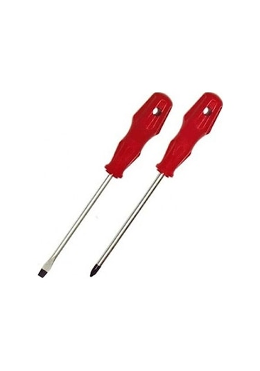 Çankaya Ekonomik Tornavida 2'li Set 4x125 Düz + 4x125 Yıldız