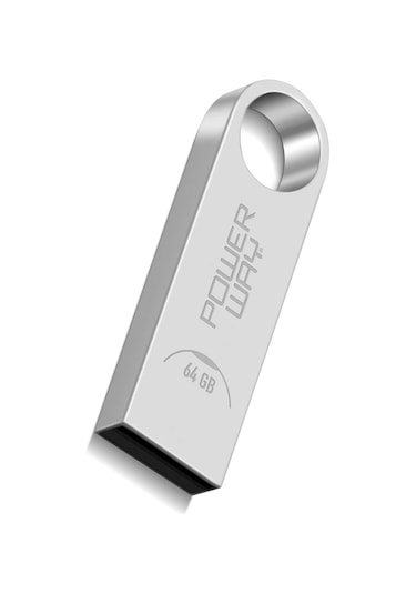 Powerway 64 Gb Metal Usb 2.0 Flash Bellek