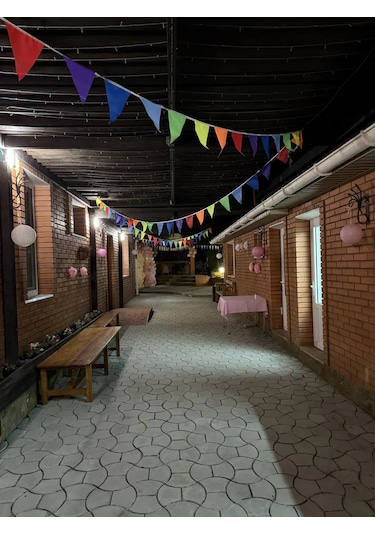 Tigeria 10 M. Renkli Bayrak Şerit 142838368 Çok Renkli