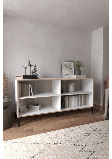 Sarmobi Arden 4 Kapaklı Konsol Beyaz