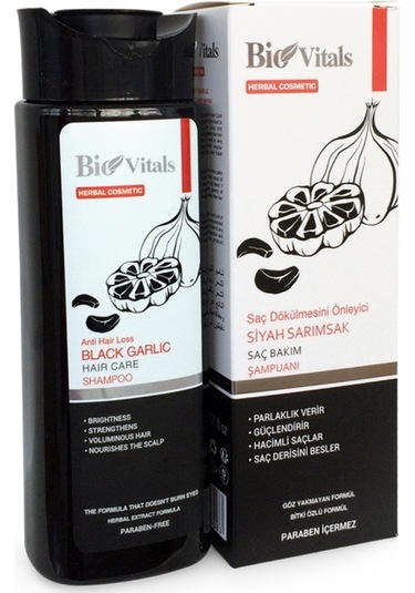 Bio Vitals Siyah Sarımsak Şampuanı 400 ML