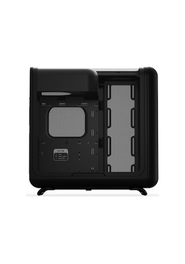 X50 Pitch Black Temperli Cam Usb 3.2 Atx Mid Tower Gaming Kasa Cs-hyte-x50g-bb