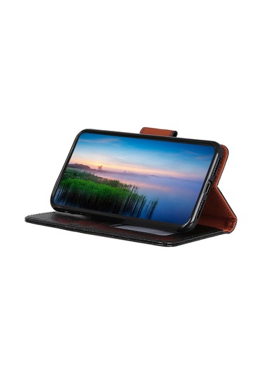 İphone Uyumlu 16 Pro Kılıfı Nappa Dokulu Bölünmüş Deri Düşmeye Karşı Darbeye Dayanıklı Telefon Kılıfı