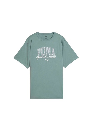 Puma Class Relaxed Tee Yeşil Yeşil