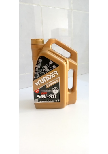 Wunder Extreme 5W-30 Df Tam Sentetik Motor Yağı 4 L