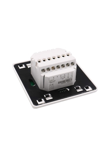 Kangvka 16a Beyaz Emt51.716 Lcd Programlanabilir Su/ Elektrik Isıtma Sistemi Termostati - 7 Günlük Zamanlama, Çocuk Kilidi, Don Koruması