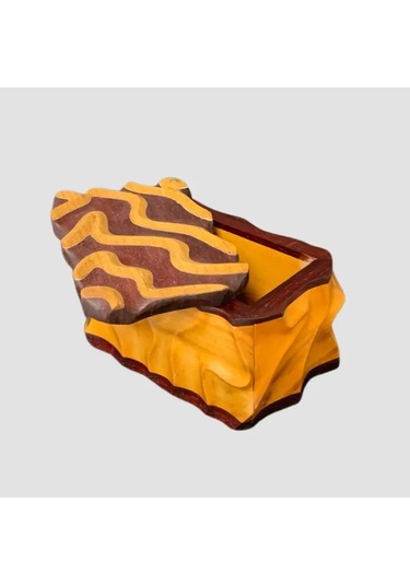 Uretti-yaşar 3037 - El Yapımı Ahşap Takı Kutusu