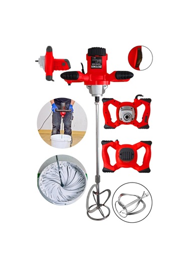 Steiner GT-RED 3000 W Bakır Sargı Alçı Boya Karıştırıcı