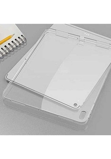 Apple Uyumlu iPad  Pro 11 2018 A2013 A1934 Şeffaf Silikon Tablet Kılıfı Kılıf