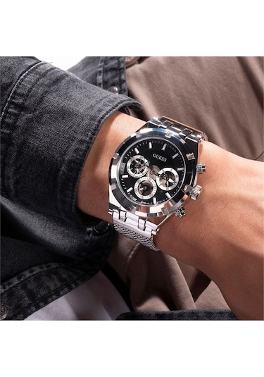Guess Gugw0582g1 Erkek Kol Saati Metalik