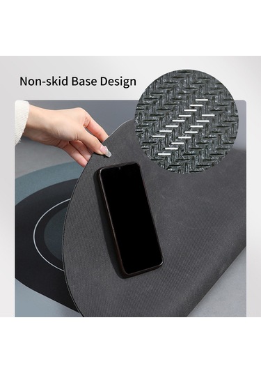 Dianziye 40x60 Cm Sarı Oval Banyo Paspası: Diatomit Köpük, Su Emici, Kaymazsız, Yumuşak, Makine Yıkama Uygun Sarı