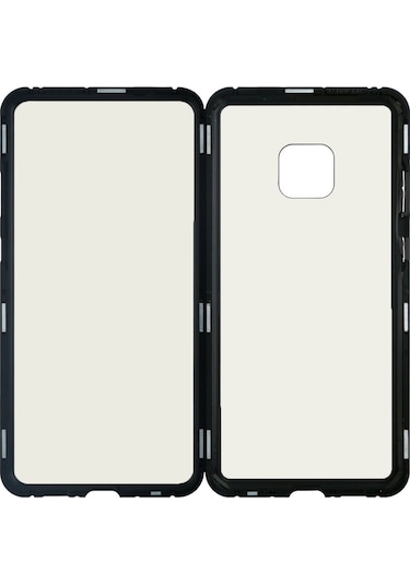 New Case Huawei Mate 20 Pro Uyumlu Arka Koruma Arka Koruma Kılıf - Mavi Mavi