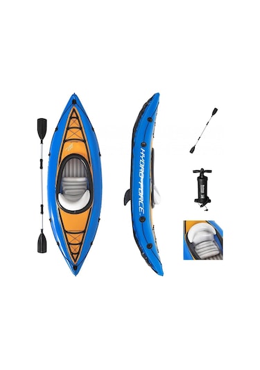 Bestway Hydro-Force Cove Champion Tek Kişilik Şişme Kano Set