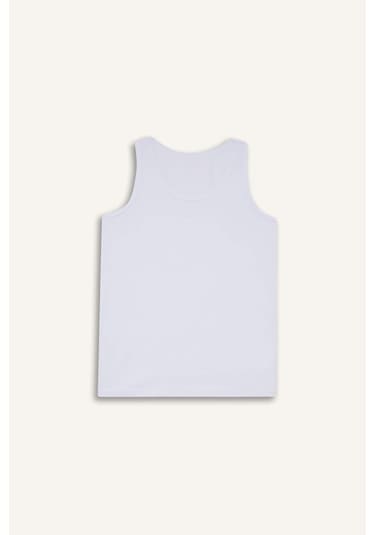 Defacto Erkek Çocuk 2li Atlet V4445a625aube366 Mavi