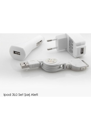 S-link Slx-31a Ipod 3lü Set Şarj Aleti