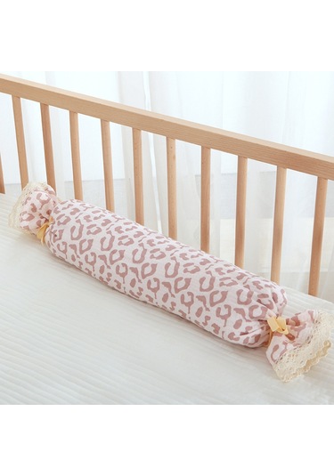 Şeker Silindir Yastık Bebek Boyun Yastığı Yumuşak Ve Güvenli No.35 Ekru