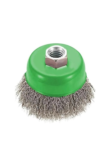 Ctm 65 Mm Inox Paslanmaz Saçaklı Çanak Fırça 20 Adet