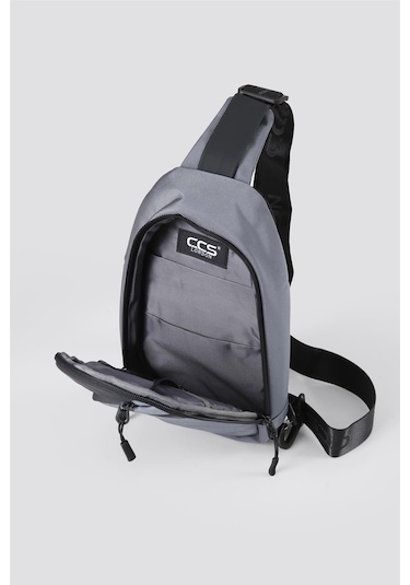 Ççs 31410 Tek Askılı Çapraz Çanta Gri-gri Gri