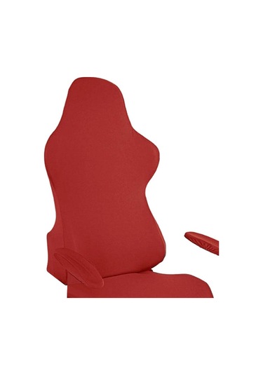 Suntek Dönen Sandalye Uzanmış Yarış Oyun Koltuğu Için Kırmızı