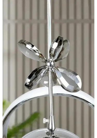 Oldfriend Krom Kaplama 3 Renk Led Metal Sarkıt Avize Salon Mutfak Yatak Odası Modern Krom