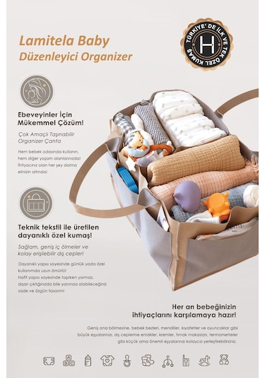 Bebek Bakım Düzenleyici Md Düz Bej