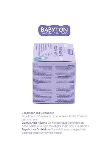 Babyton Bebekler İçin Diş ve Damak Temizleme Mendili