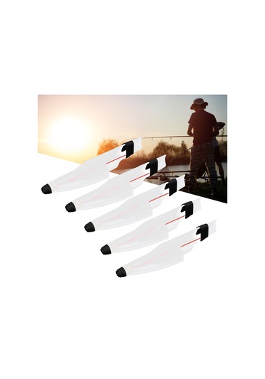 Xindoker Pvc Malzeme Olta Kamçı Ucu Koruması, Dayanıklı Ve Hafif, Tüm Kamçılara Uygun, 5 Adet Paket