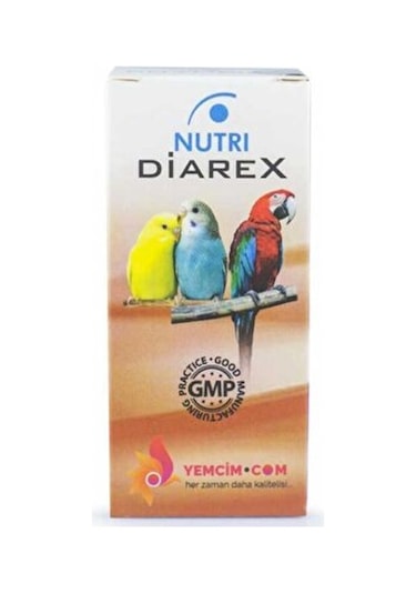 Nutri Diarex Kuşlar için İshal Kesici Damla 50 ml