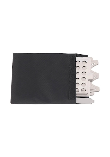 Kamp Odun Sobası Taşınabilir Paslanmaz Çelik Hafif Katılaşmış Gümüş