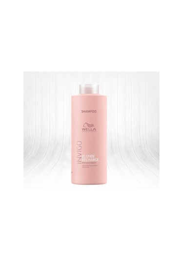 Wella Invigo Blonde Recharge Canlandırıcı Şampuan 1 L