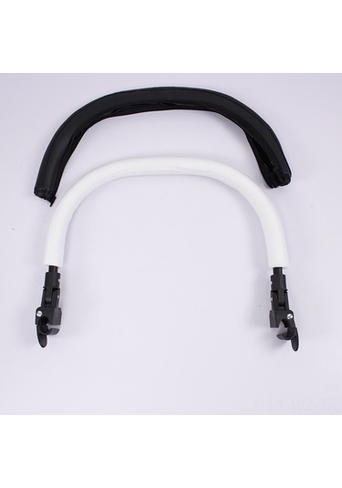 Wezone Bebek Arabası Koruma Tabanı Ekstra Uzatma Kayışı - Toksiksiz, Dayanıklı Simülasyon Deri Kılıfı 19 Modeller İçin Uyumlu Siyah