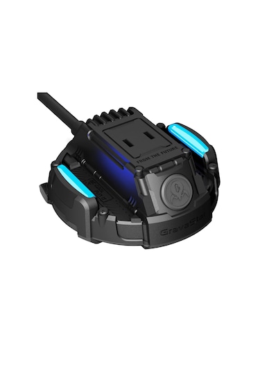 Gravastar Alpha65 Robot Figürlü 65w Hızlı Şarj Adaptörü Ve Şarj Standı, Gri