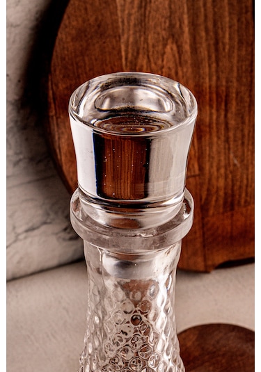 Snippy Blova - El Yapımı Üfleme Cam Lüx Sürahi Karaf 1.2 Lt