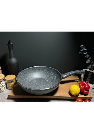 Granit Wok Tava 28 Cm-9059805347767