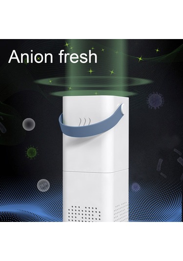 Samdoo Mobil Hava Temizleyici: İyon Teknolojisiyle Formaldehit Ve Duman Temizleyici, Otomobil & Ev Uygun Küçük Boyutlu Hava Temizleyici - Mavi Mavi