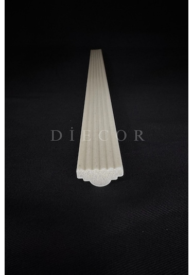 Diecor Dekoratif Boyanabilir 2,5 Cm Duvar Çıtası Hazır Kesimli 5 Adet Çerçeve Paketi Bej Model:xa275