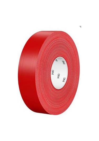 3M 971 Kırmızı 50Mm*33Mt Ultra Dayanıklı Yer Işaretleme Bandı